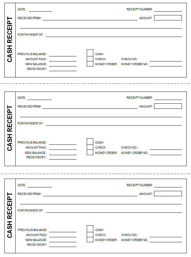 Resume CV Templates RECEIPT TEMPLATES