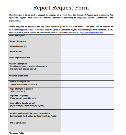 5 Request Form Templates Formats Examples In Word Excel